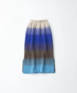 Пледкая юбка с градиентами Tricot, цвет 31L.Blue