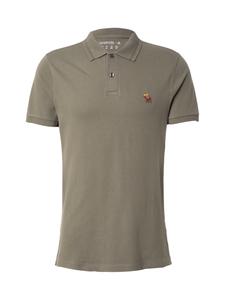 Abercrombie & Fitch Поло в оливковом цвете