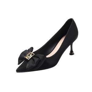 Тонкие каблуки Высокие каблуки 6 см Женские Qiandongmeili, Абрикос