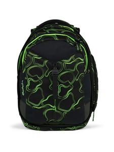 Satch Школьный рюкзак Match Green Supreme 2024 в черном цвете