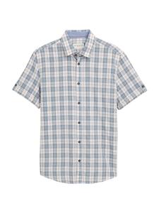 Рубашка на пуговицах классического кроя TOM TAILOR, светло-синий