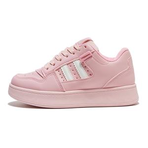 Женские кроссовки с низким верхом, устойчивые к истиранию и увеличивающие рост Little Red Man, Pink