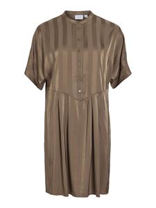Мини платье VILA, Brown/Light brown