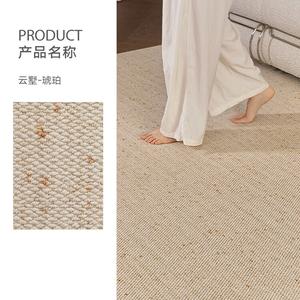 Dajiang Ковер 240х340 см для гостиной/спальни, шерстяной, водонепроницаемый, с полным покрытием