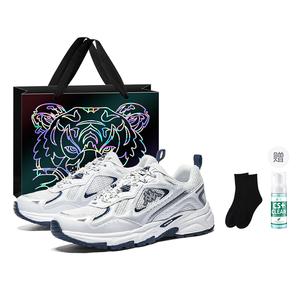 Kappa Кроссовки Wing Cushioning, износостойкие, легкие, низкие, массивные, унисекс, белые, синие