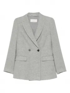 Двубортный пиджак Peserico, серый