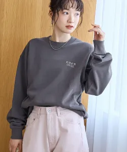 Флисовая толстовка с вышитым логотипом COEN, цвет Dk.Gray