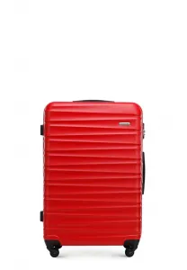 Большой чемодан из abs-пластика на колесах. Wittchen, Rot
