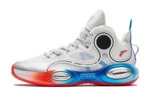 Детские баскетбольные кроссовки GS High-top ANTA Белый/Серебристый/Черный Anta Kids, белый