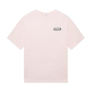 Футболка Casablanca Casa Racing PVC Patch Oversized T-Shirt, Pink