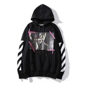 Толстовка OFF-WHITE Religious Painting Men Black/Pink, черный