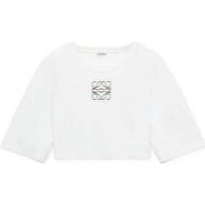 Футболка женская Loewe с логотипом, белый