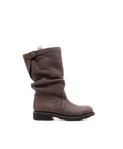 Вьетнамские сшитые на заказ темно-коричневые сапоги Bikkembergs, коричневый