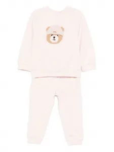 Комплект из топа и брюк с вышивкой Patachou, розовый