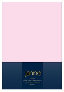Простыня Джанин ЭЛАСТИК - 200 Х 200 нежно-розовый Original Janine