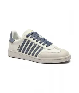 Кожаные боксерские кроссовки Dsquared2, белый