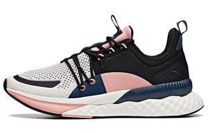 Кроссовки женские с низким верхом белые/черные/розовые Anta