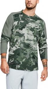 Under Armour мужская гибридная толстовка Cs Thermocline, Ua Green Hydro Camo (922)/Olive Tint