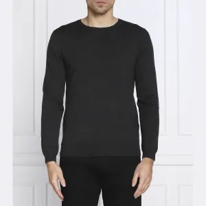 Шерстяной свитер обычного кроя Karl Lagerfeld, серый