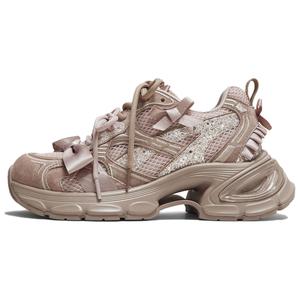 TATA Женские кроссовки лоу-топ чанки абрикосово-розовые, цвет Apricot Pink