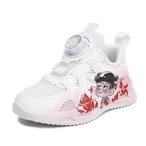 Нескользящие износостойкие низкие детские кроссовки для повседневной носки RHOBESAM, красный