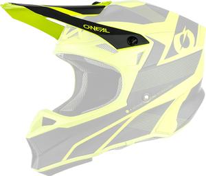 Козырек шлема Oneal 10series hyperlite compact, Black/Yellow