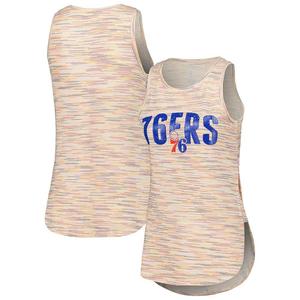 Женская белая майка Concepts Sport Philadelphia 76ers Sunray, белый