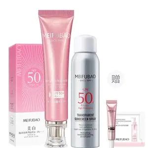 Универсальный праймер с осветляющим эффектом и солнцезащитой UV Protection, водостойкий и устойчивый к поту SPF50/PA+++ 40мл+150мл SINCE 1999