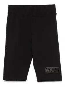 Леггинсы из джерси MSGM Kids, черный