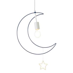 Подвесной светильник Brilliant Ezra, утюг - 1-пламенный