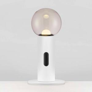 Настольная лампа Nova Luce Chronos, алюминий / акриловое стекло - белый