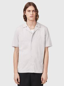 Hudson Loose Fit рубашка с отложным воротником из TENCEL Lyocell и LENZING ECOVERO вискозы AllSaints