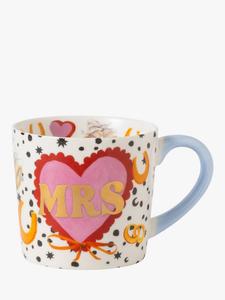 Новая фарфоровая кружка Mrs, 300 мл, Multi Eleanor Bowmer, lti