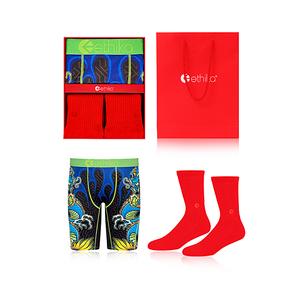 Мужские трусы-боксеры ETHIKA, зеленый