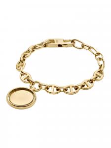 Золотой женский браслет Fossil JF04801710