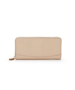 Длинный круглый кошелек Topkapi COLORATO с тиснением под квадратную зернистую текстуру.