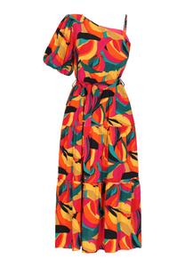 Летнее платье IZIA, разноцветный