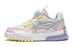 Кроссовки LINING YOUNG Sports Life Collection Kids Lifestyle Shoes GS Low-top Grey/pink/purple