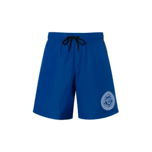 VERSACE Fansizhe SS24 повседневные шорты мужские blue