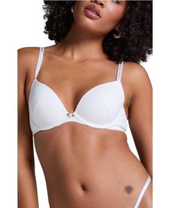 Бюстгальтер Hunkemoller женский Pointelle с подкладкой и косточками Hunkemöller, Snow white