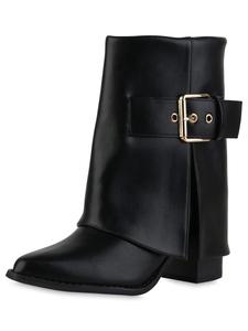 Ковбойские сапоги Victoria черного цвета VAN HILL