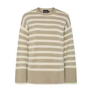 Свитер Pieces Ava, бежевый