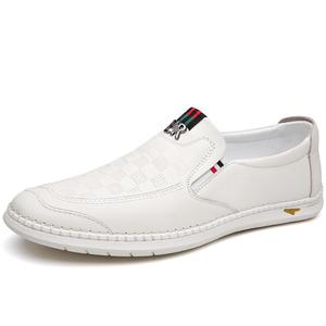 Poitulas Мужские повседневные туфли с низким верхом, черные, белые