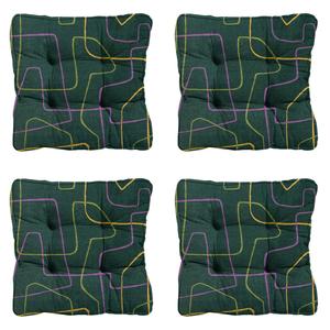 Подушка на стул Madison зеленый, 47/8/47 см