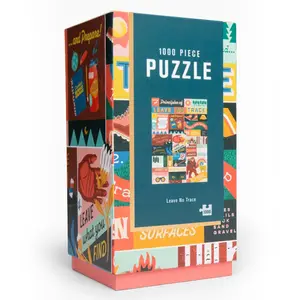 Головоломка "Не оставляй следов" на 1000 деталей Lantern Press, None