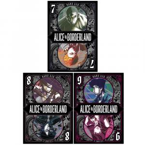 Alice in Borderland Volume 7-9 Collection 3 Books Set By Haro Aso (VIZ Media Ltd)