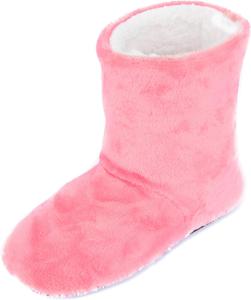 Женские тапочки-балетки Leisureland с флисовой подкладкой, Solid Pink