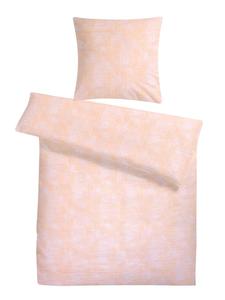 Carpe Sonno Постельное белье из жатой ткани абрикосового цвета