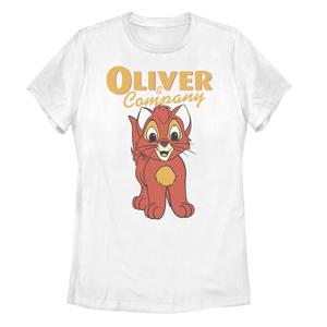 Детская футболка Disney's Oliver & Company с изображением портрета из фильма Licensed Character
