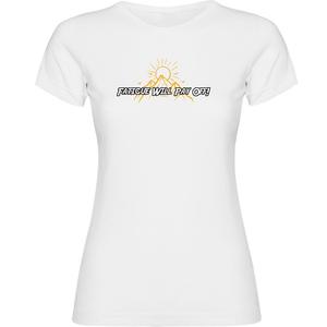 Футболка Kruskis Fatigue Will Pay Off, белый